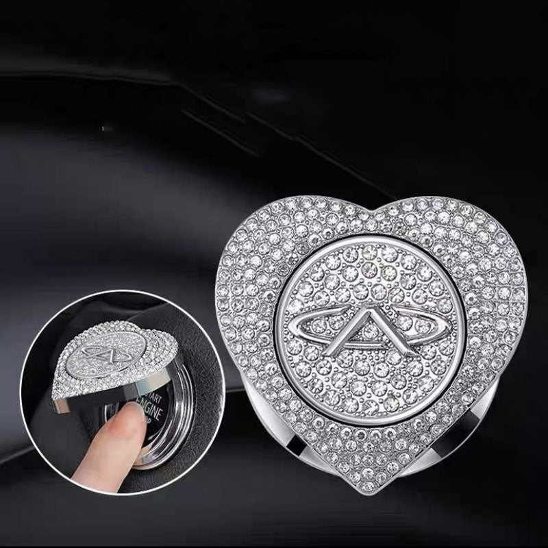 Black Friday Sale 🔥49% OFF🔥Heart-shaped Diamond-studded One-button Start Protective Case