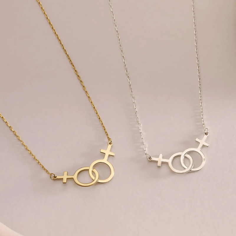 Linked by Love™ Double Venus Necklace