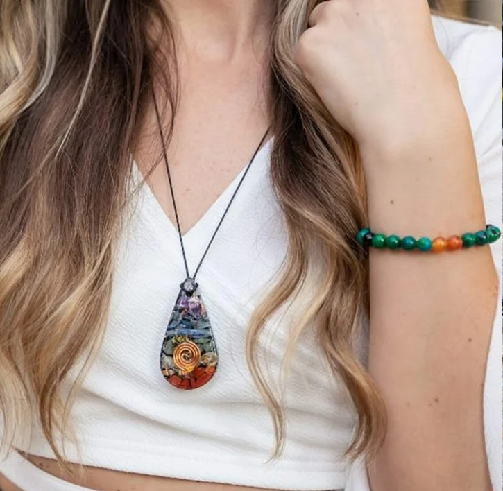 Orgone Chakra Healing Necklace