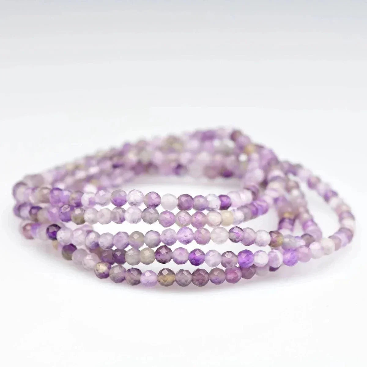 Tashi Amethyst Beaded Bracelet
