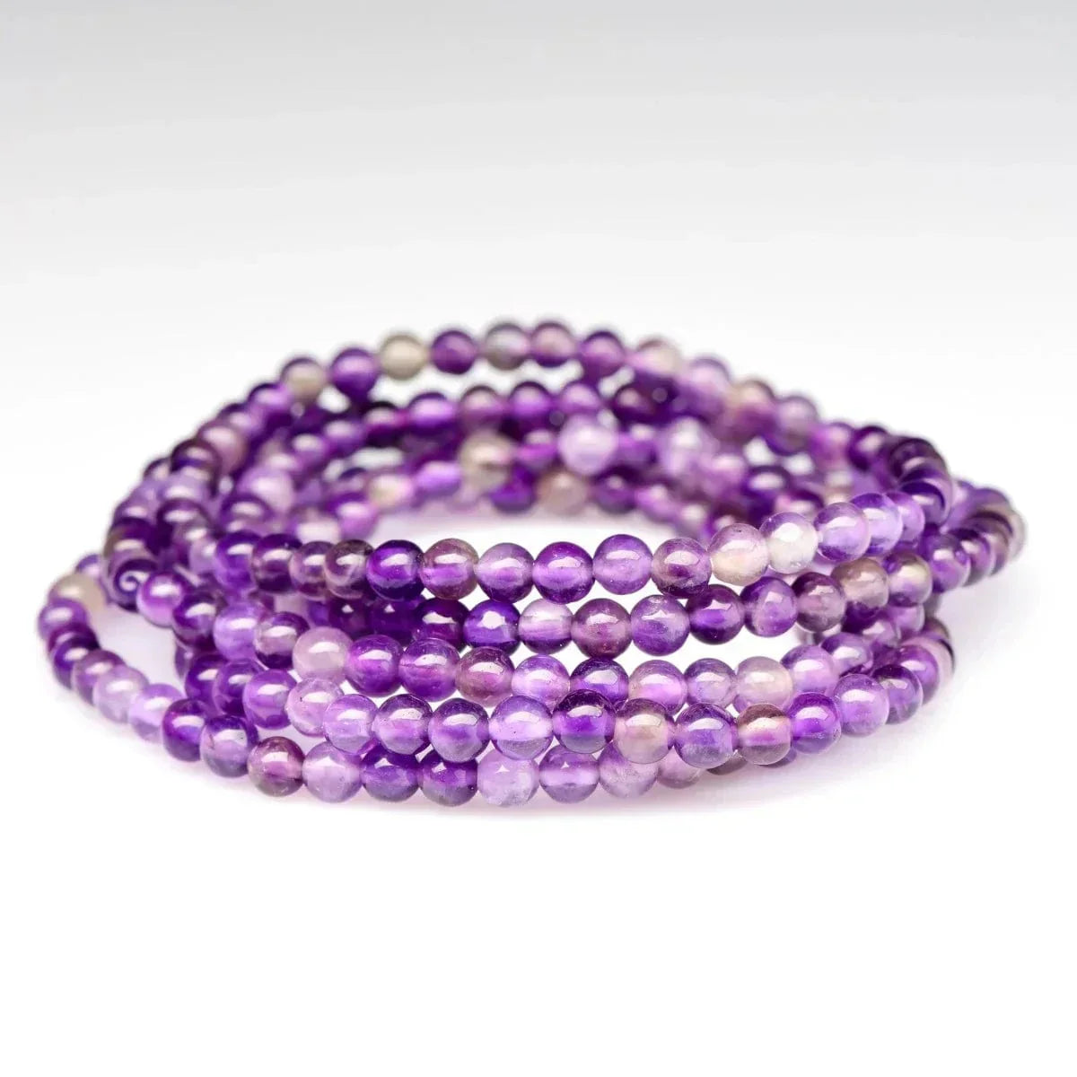 Tashi Amethyst Beaded Bracelet