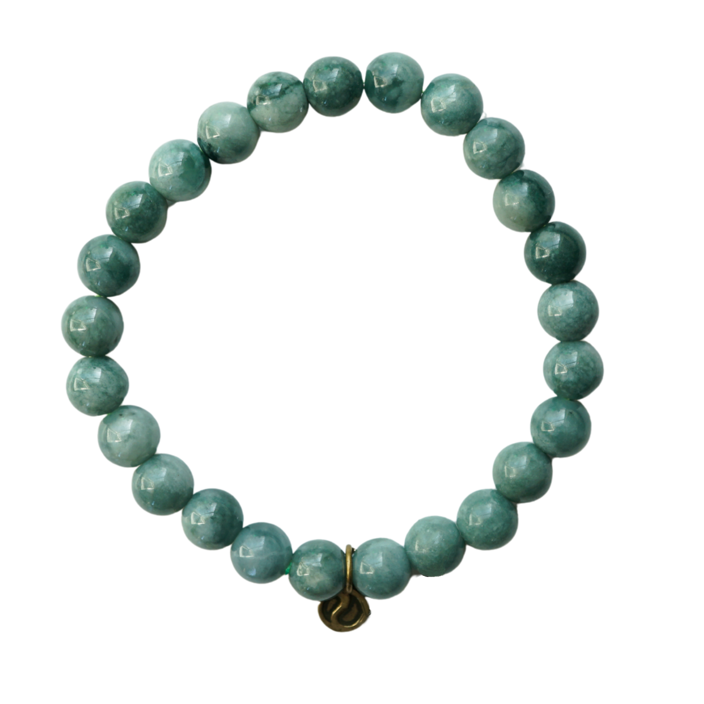 Blue-Green Guatemalan Jade Bracelet