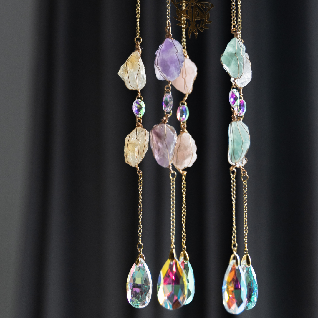 Cleopatra's Jewels Crystal Suncatchers