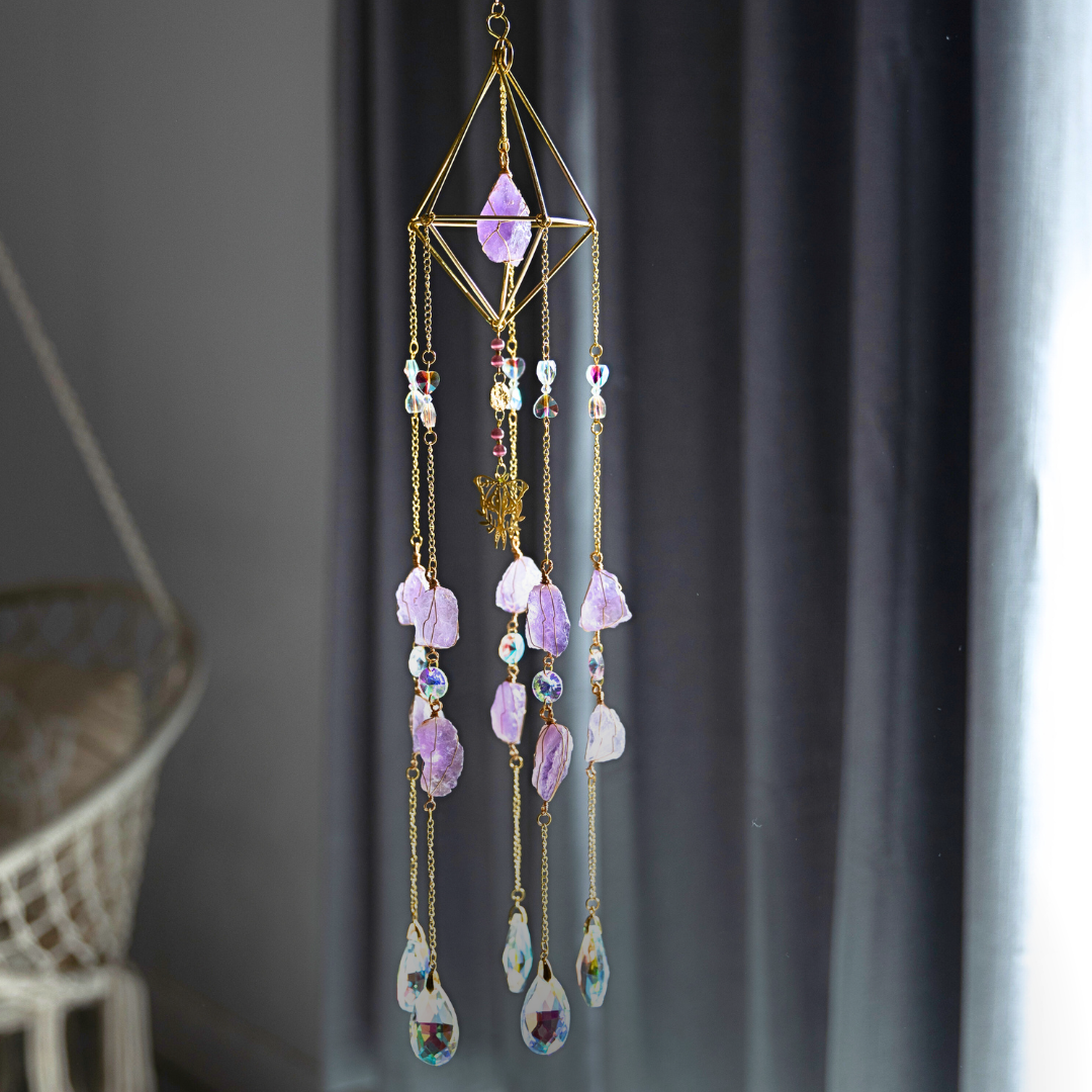 Cleopatra's Jewels Crystal Suncatchers