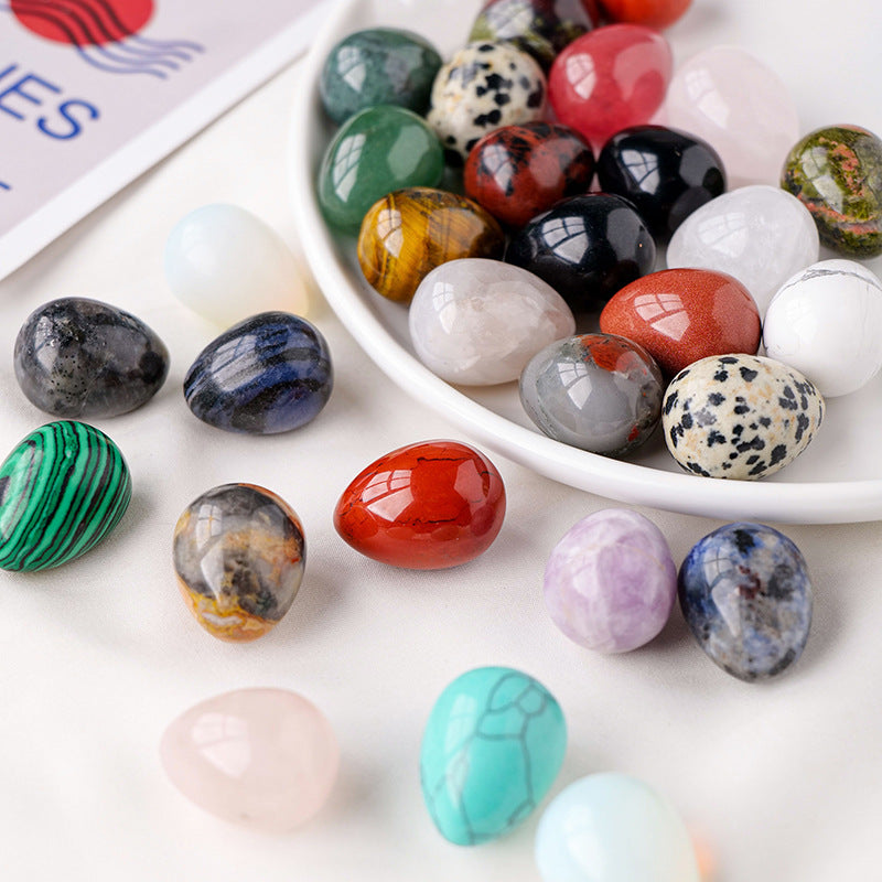 30 Gemstone Eggs – Life, Balance & New Beginnings