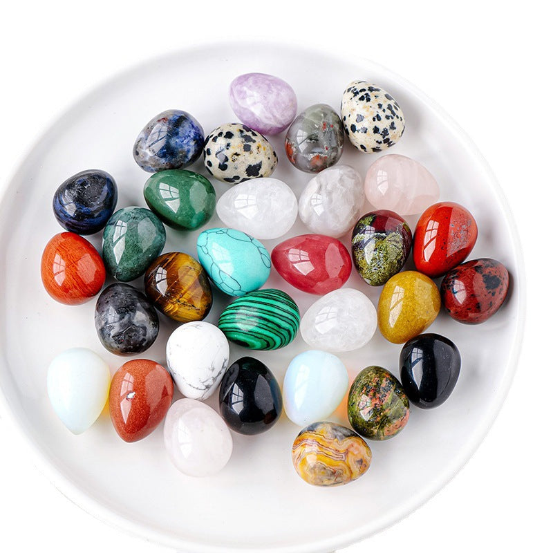 30 Gemstone Eggs – Life, Balance & New Beginnings