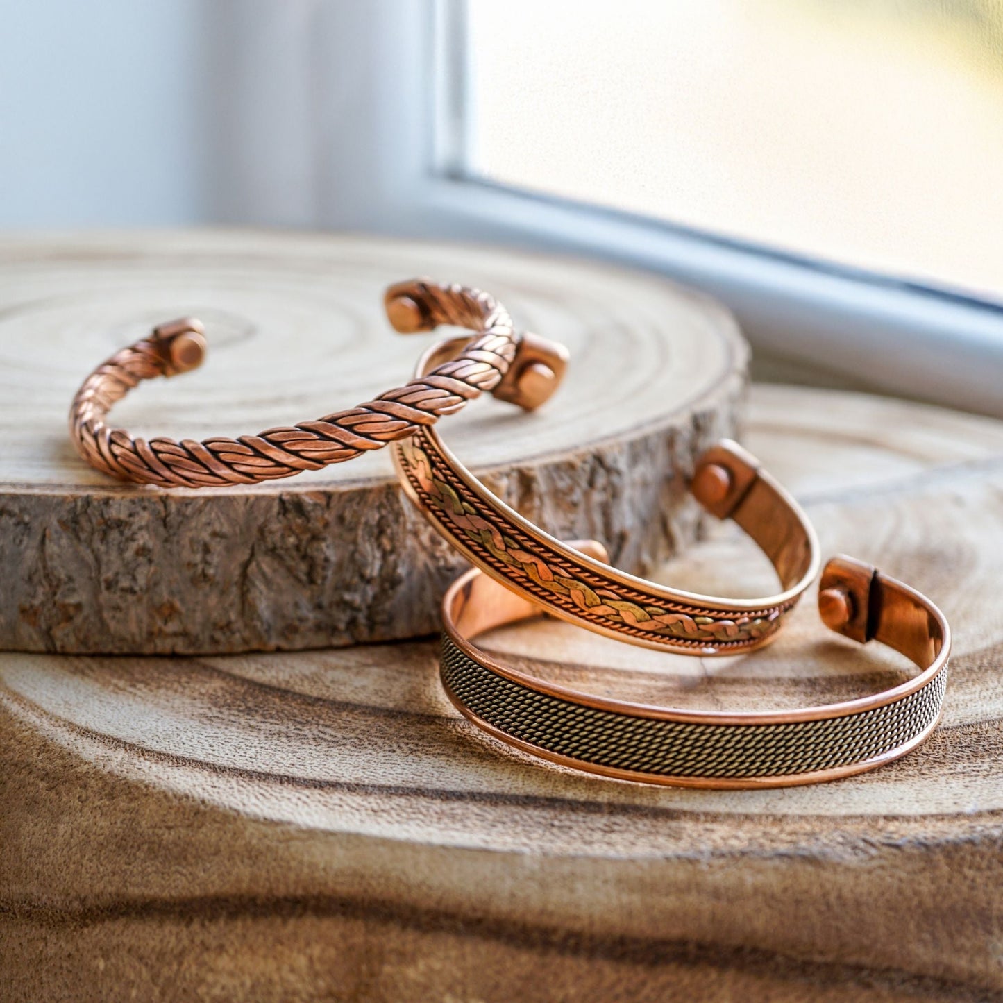 Pure Copper Braided Bracelet