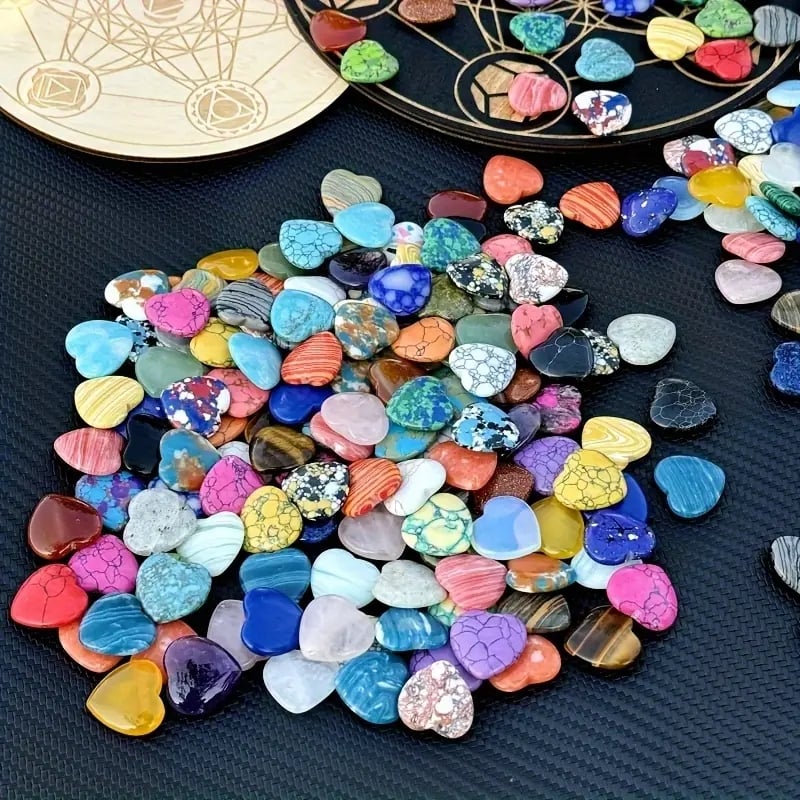 Heart-Shaped Crystals