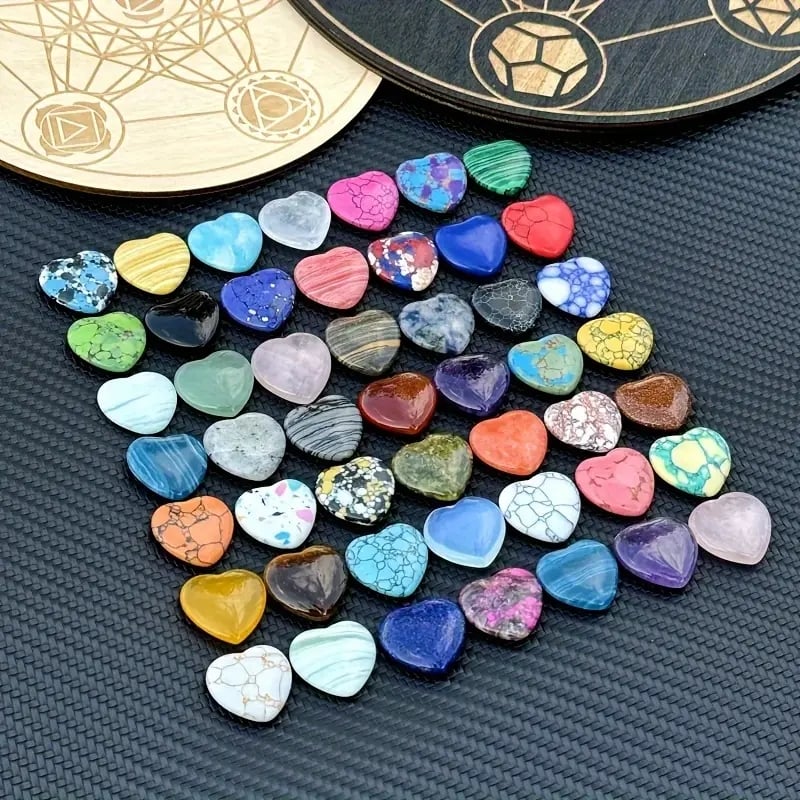 Heart-Shaped Crystals