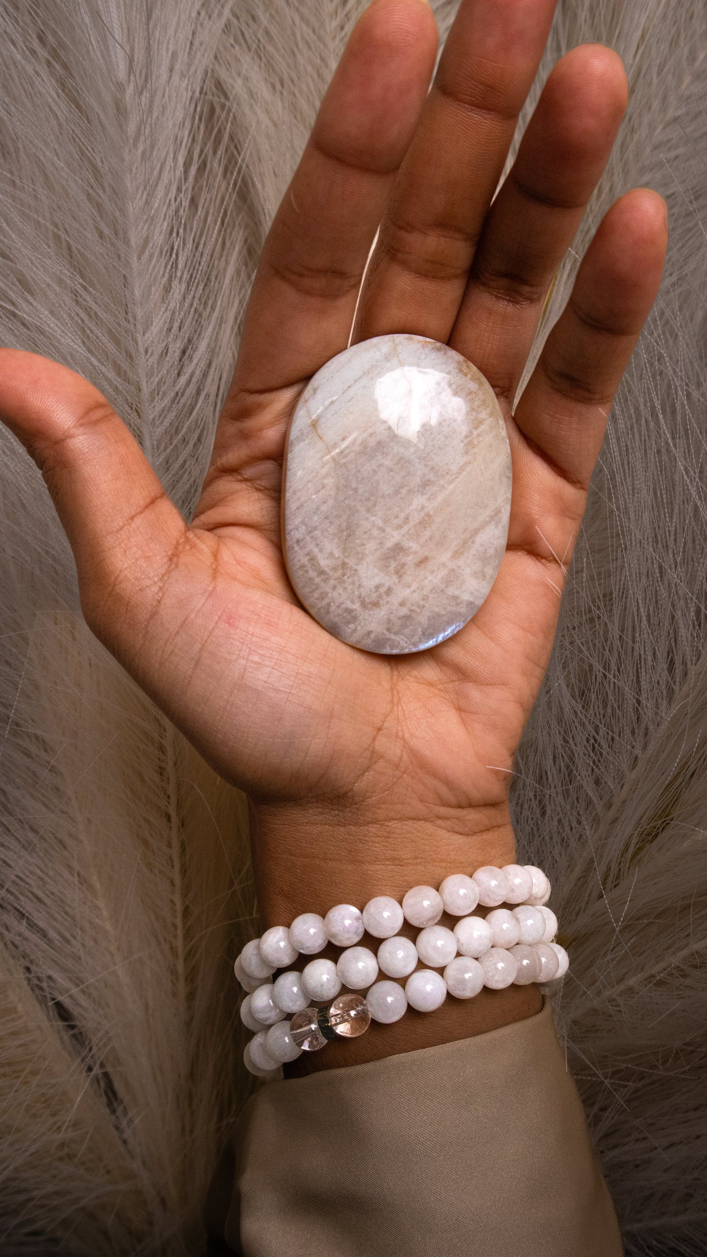 Rainbow Moonstone Bracelet
