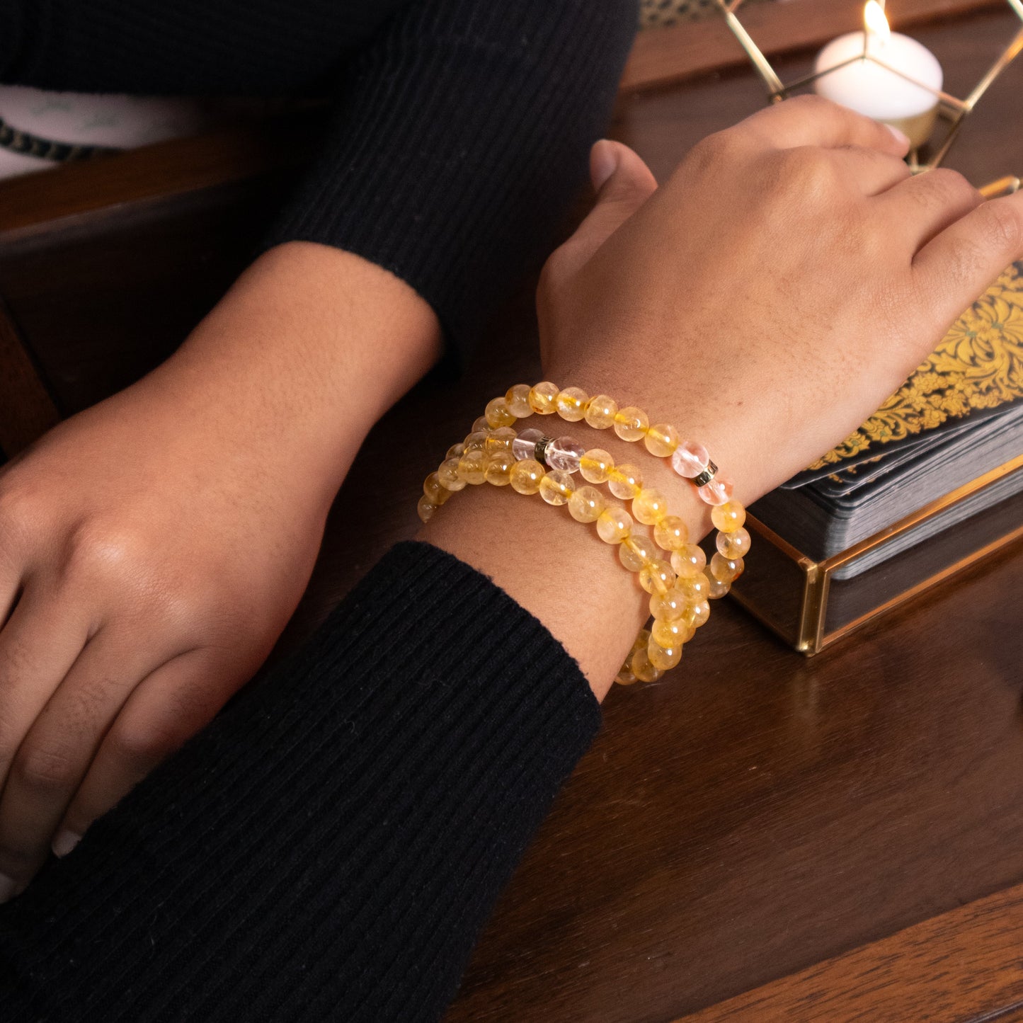 Rutilated Quartz Bracelet