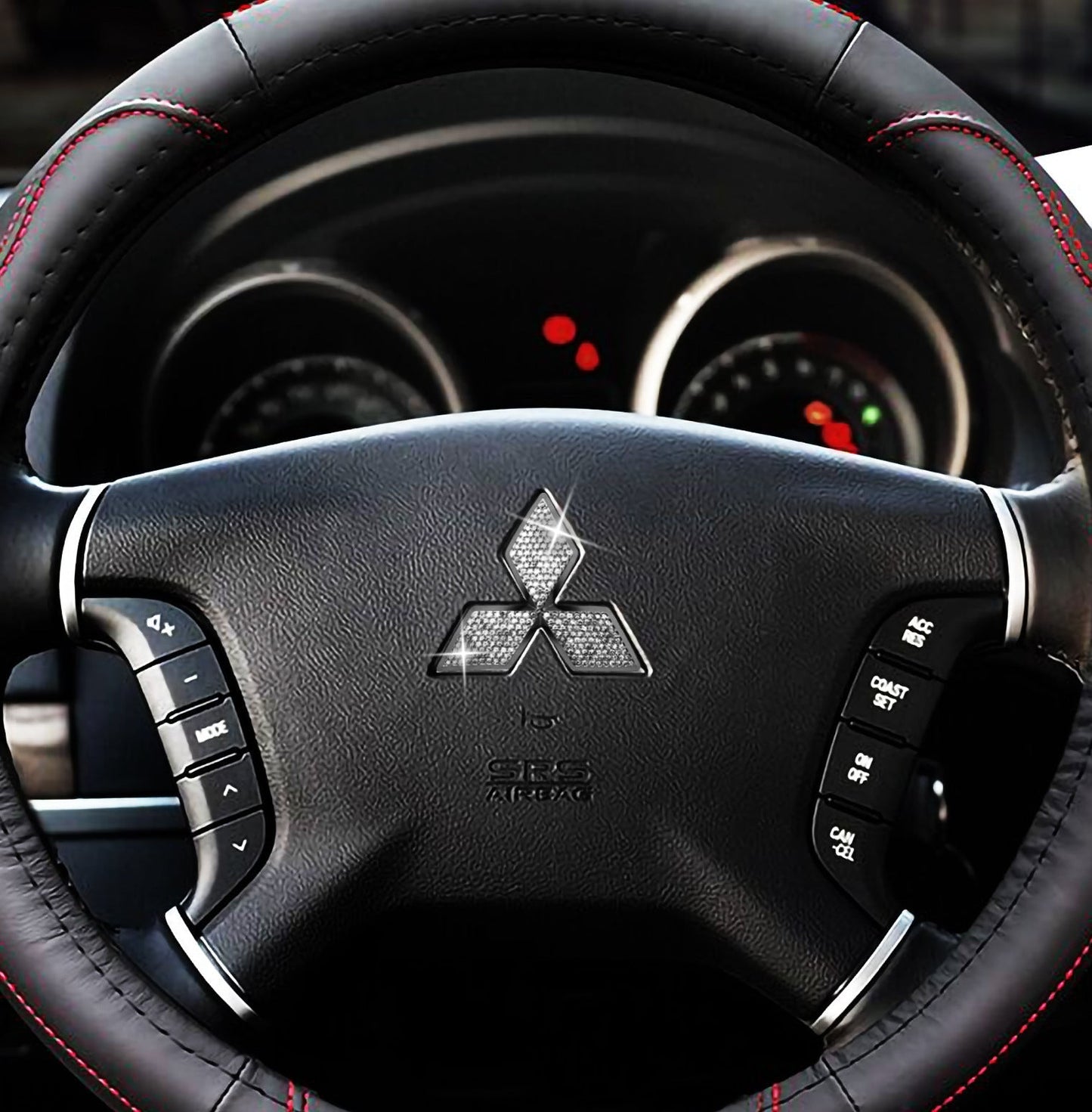 Black Friday Sale🎉50% OFF🎉Creative Steering Wheel Crystal Sticker