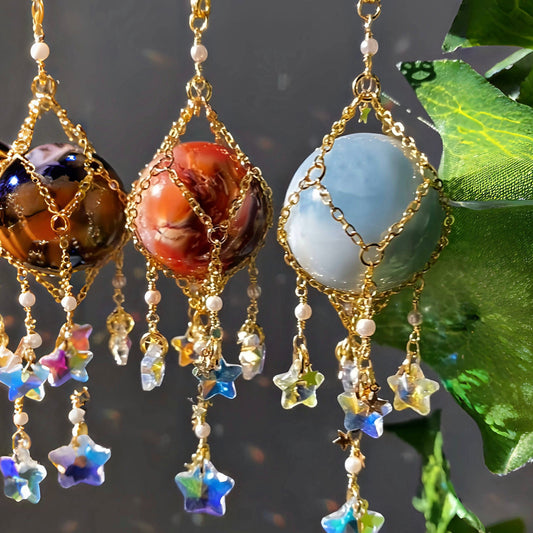 Interchangeable Crystal Sphere Net