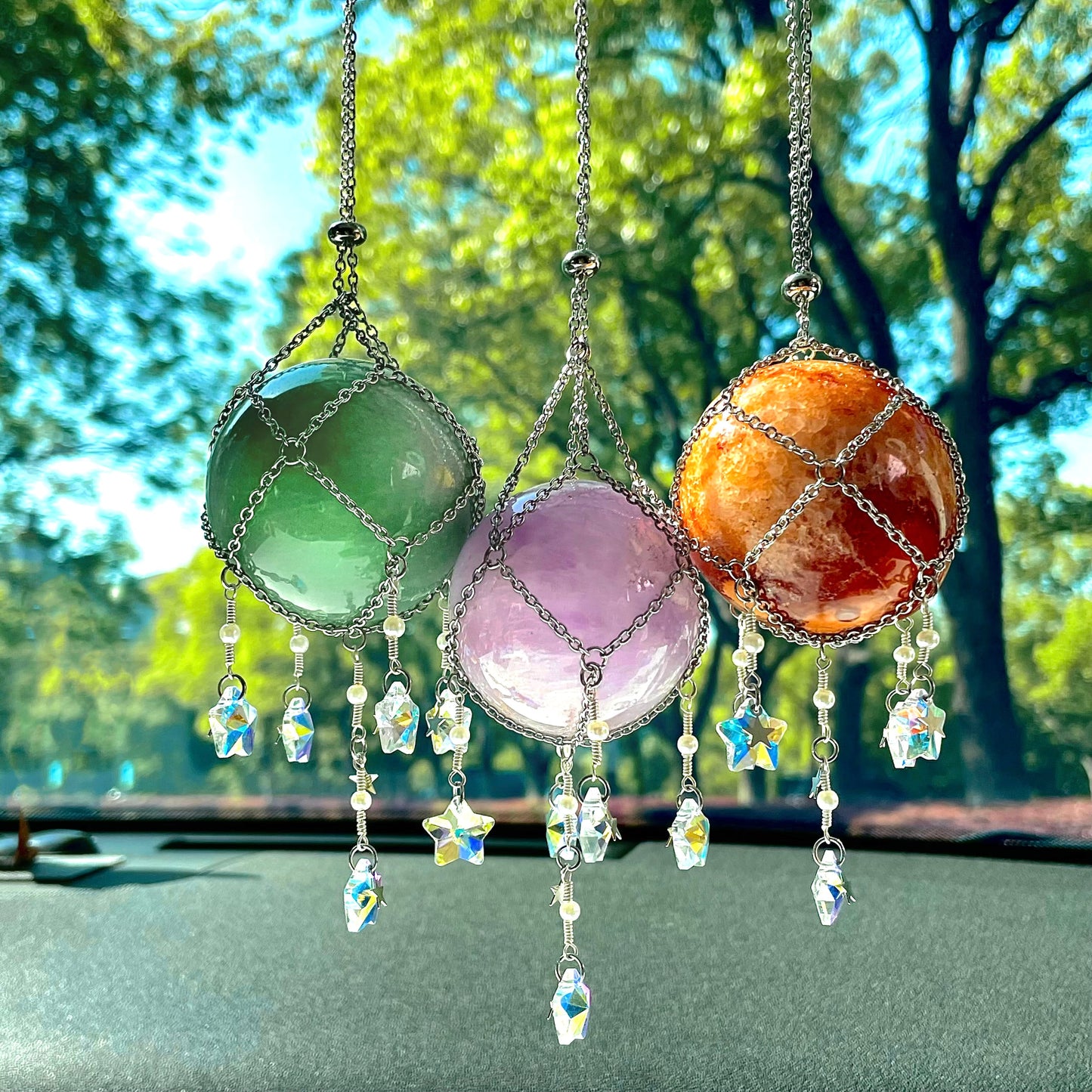 Interchangeable Crystal Sphere Net