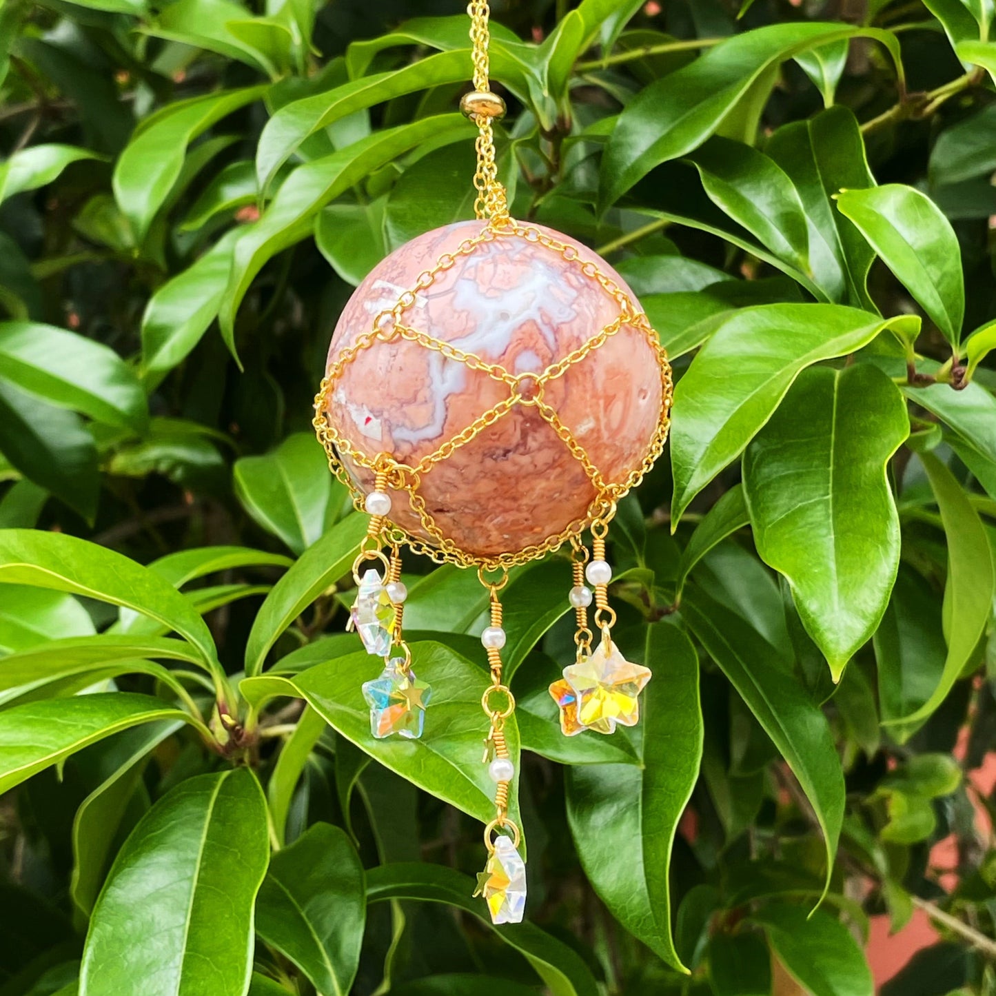 Interchangeable Crystal Sphere Net