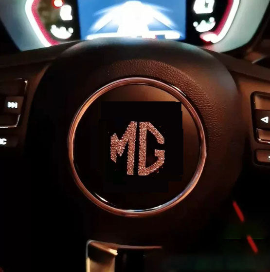 Black Friday Sale🎉50% OFF🎉Creative Steering Wheel Crystal Sticker