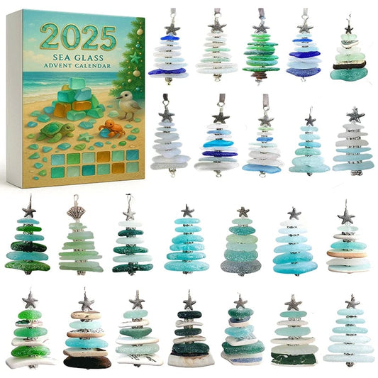 🌊🎄2D Acrylic Christmas Tree Countdown Calendar