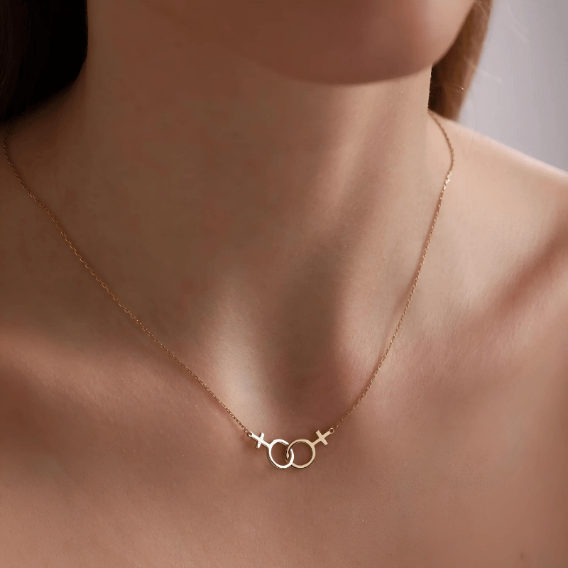Linked by Love™ Double Venus Necklace