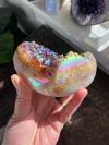 🎉Angel Aura Heart Shaped Rainbow Crystal Cluster🎉Buy 2 Get Free Shipping