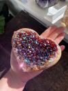 🎉Angel Aura Heart Shaped Rainbow Crystal Cluster🎉Buy 2 Get Free Shipping