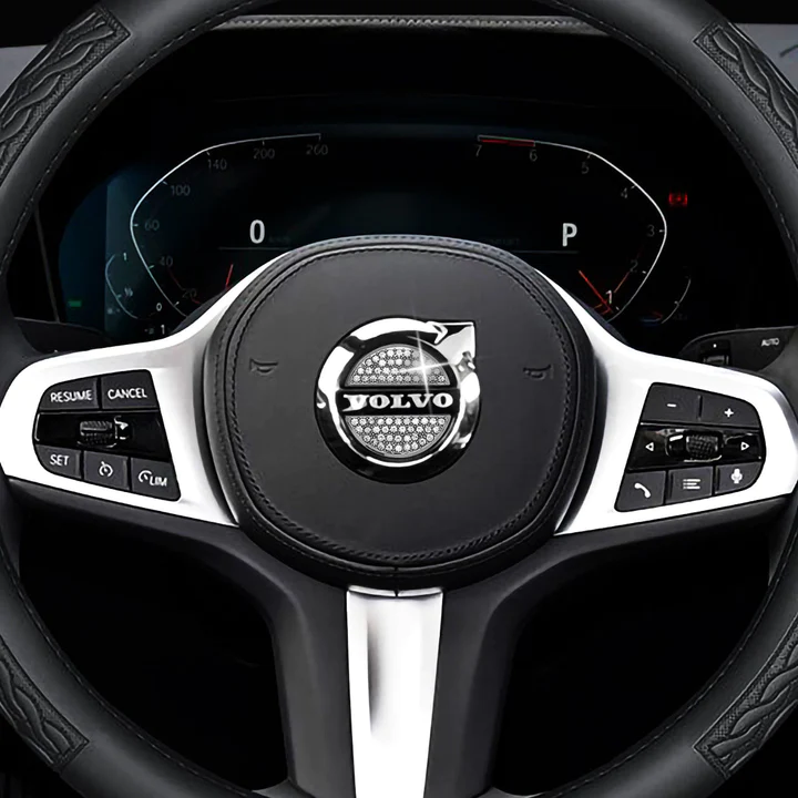 Black Friday Sale🎉50% OFF🎉Creative Steering Wheel Crystal Sticker