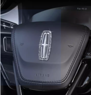 Black Friday Sale🎉50% OFF🎉Creative Steering Wheel Crystal Sticker