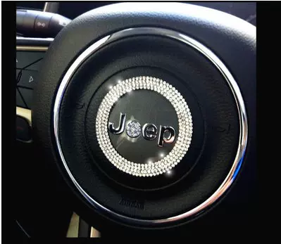 Black Friday Sale🎉50% OFF🎉Creative Steering Wheel Crystal Sticker