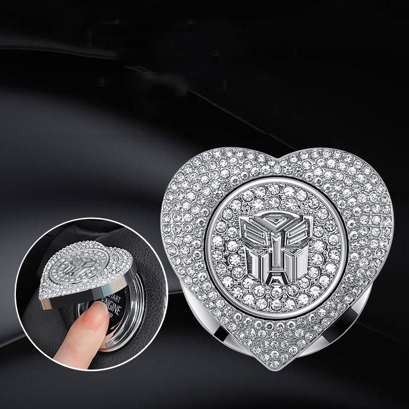 Black Friday Sale 🔥49% OFF🔥Heart-shaped Diamond-studded One-button Start Protective Case