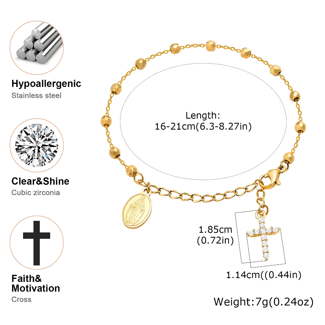 Blessed Mother's Protection Bracelet