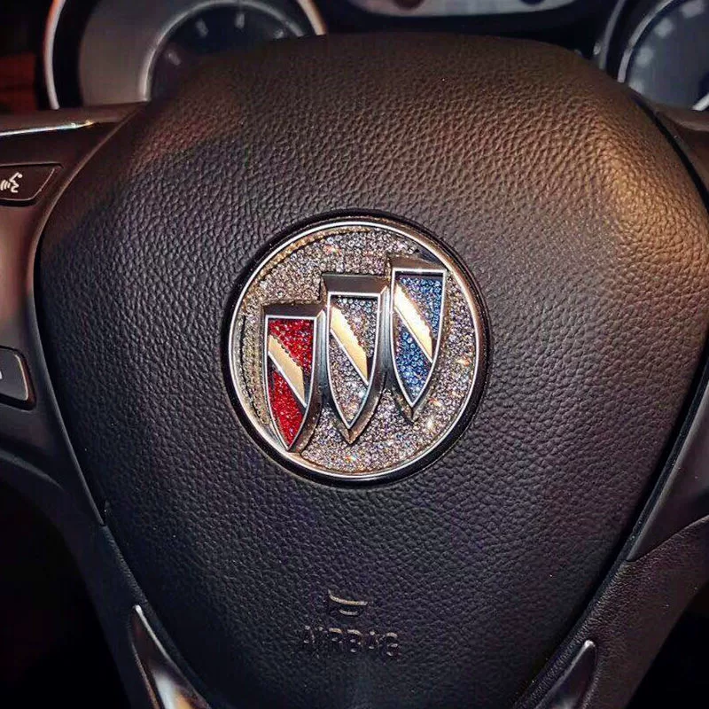Black Friday Sale🎉50% OFF🎉Creative Steering Wheel Crystal Sticker