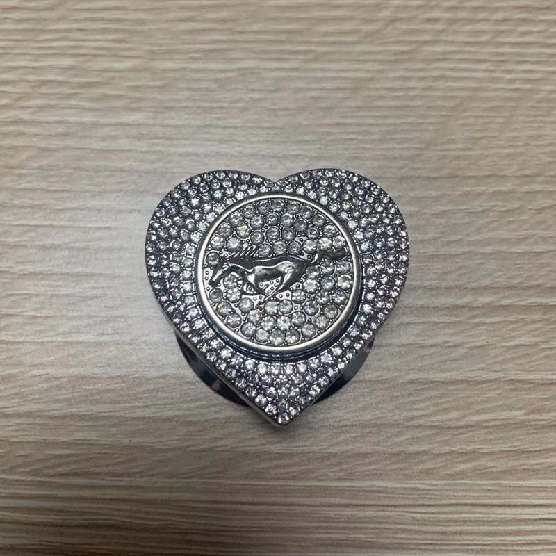 Black Friday Sale 🔥49% OFF🔥Heart-shaped Diamond-studded One-button Start Protective Case