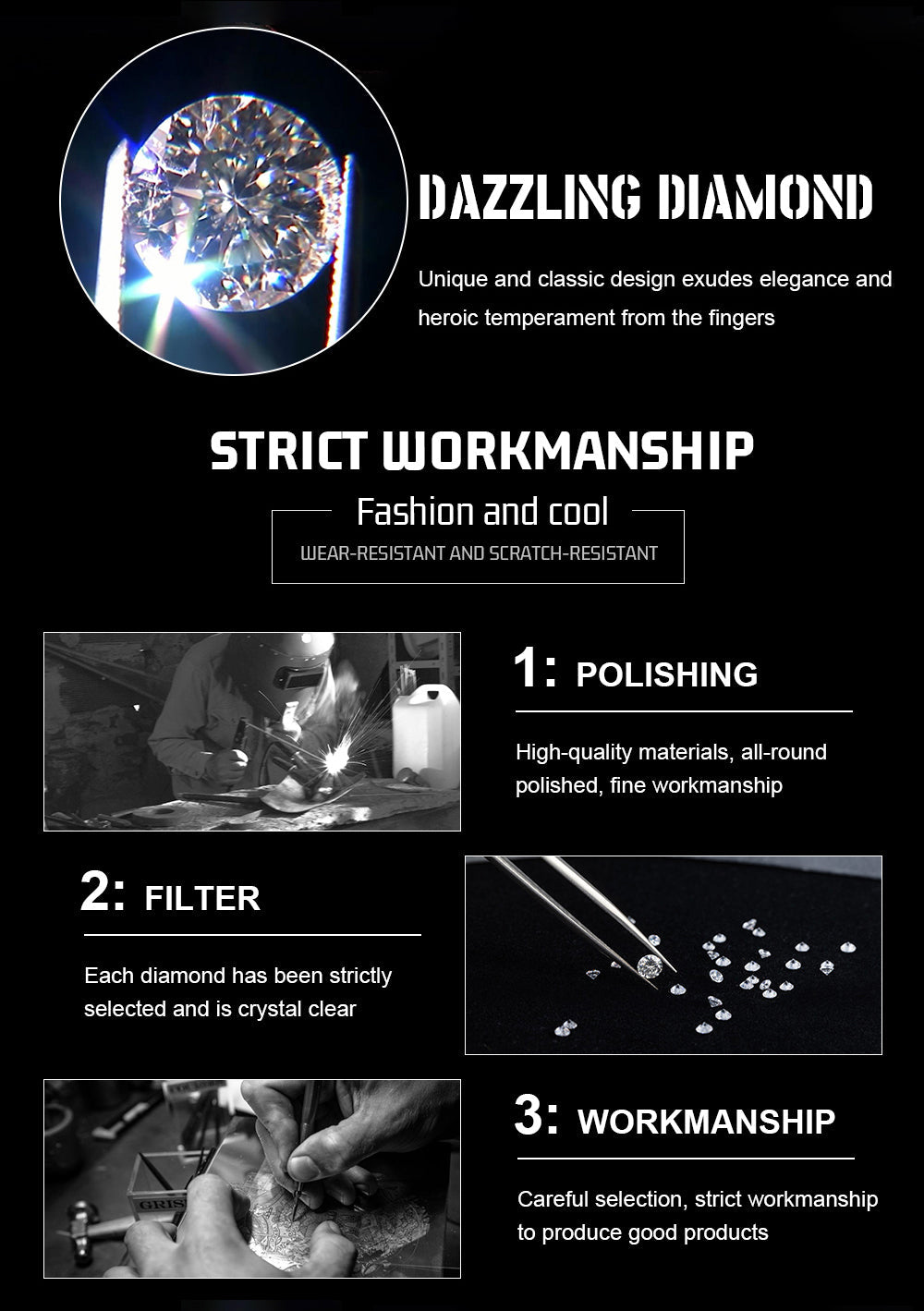 Black Friday Sale🎉50% OFF🎉Creative Steering Wheel Crystal Sticker