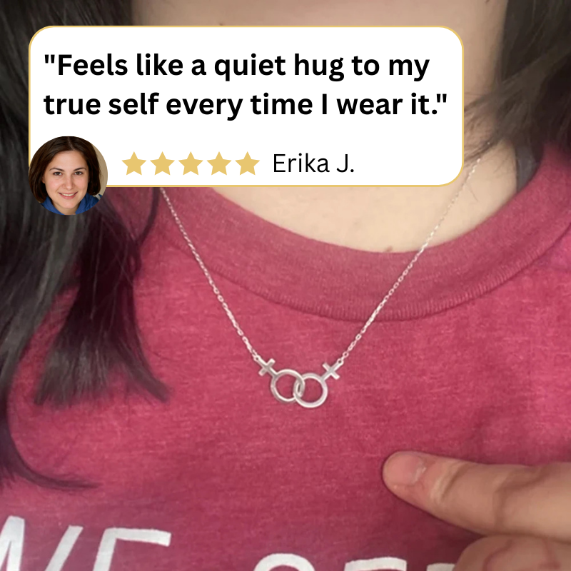 Linked by Love™ Double Venus Necklace