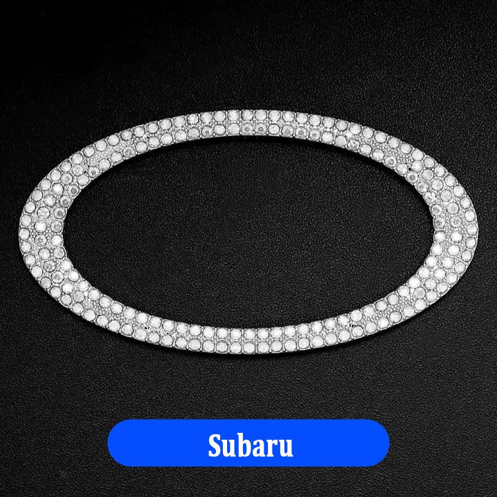 Black Friday Sale🎉50% OFF🎉Creative Steering Wheel Crystal Sticker