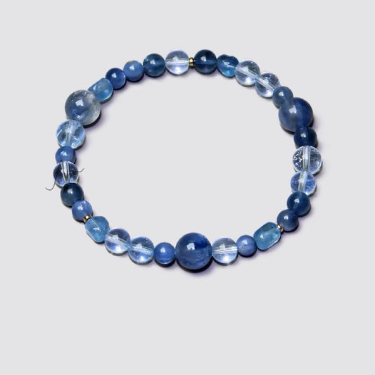 Tashi 2S Blue Crystal Bracelet