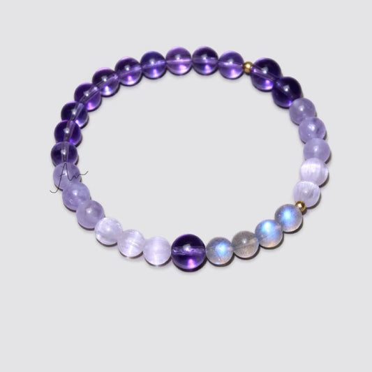Tashi 2S Amethyst & Moon Stone