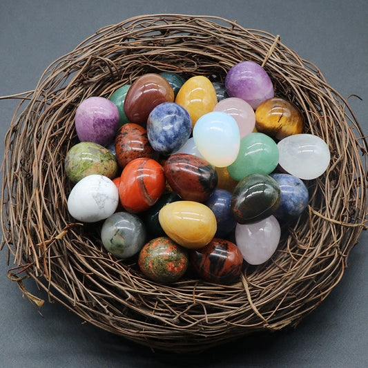 30 Gemstone Eggs – Life, Balance & New Beginnings
