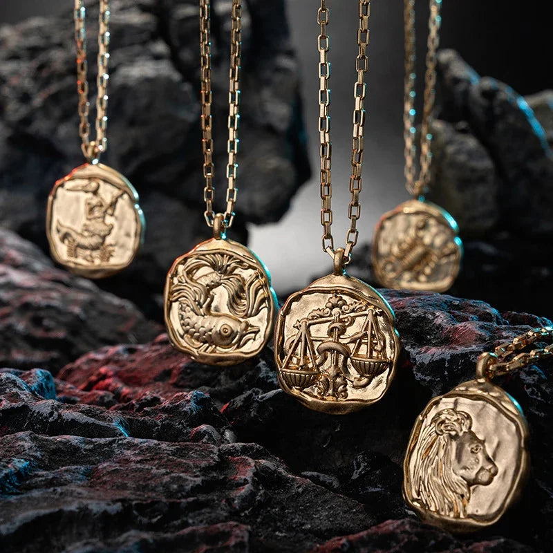 Artisan Zodiac Medallion Necklace