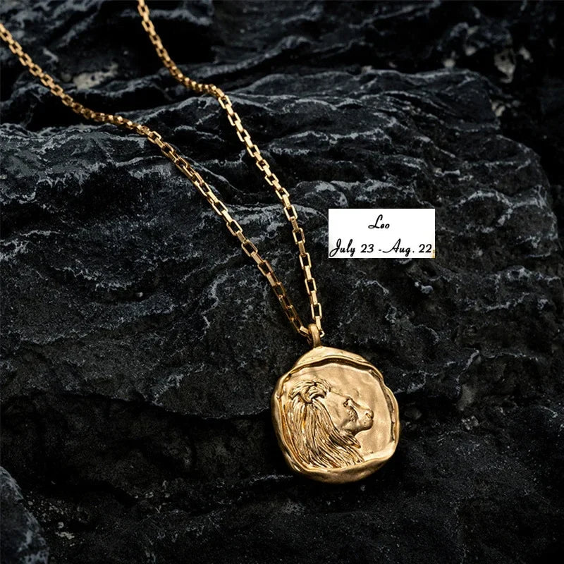Artisan Zodiac Medallion Necklace