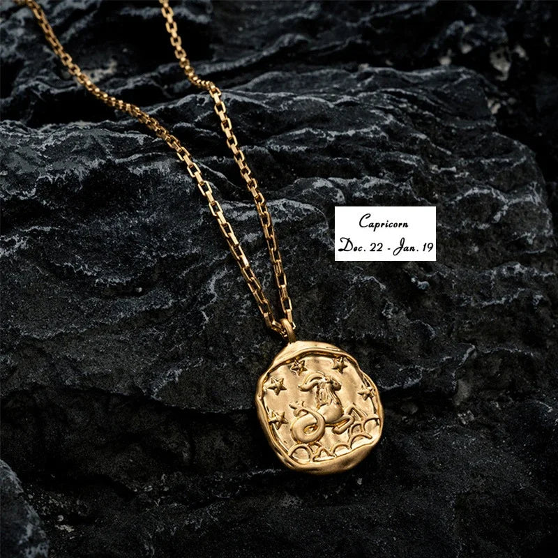 Artisan Zodiac Medallion Necklace