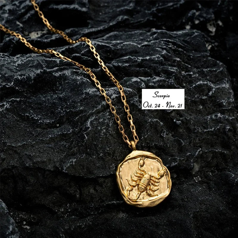 Artisan Zodiac Medallion Necklace