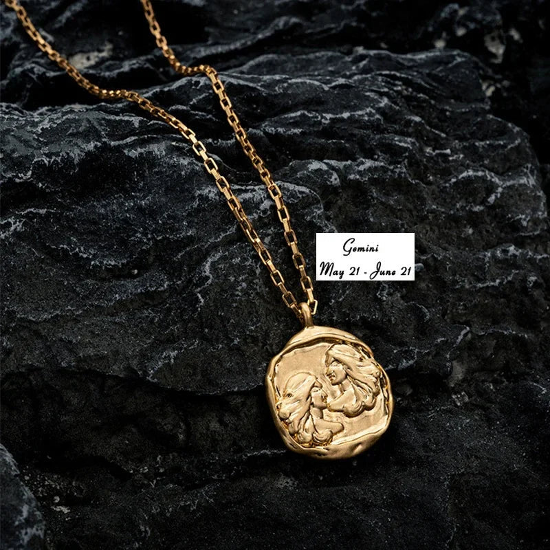 Artisan Zodiac Medallion Necklace