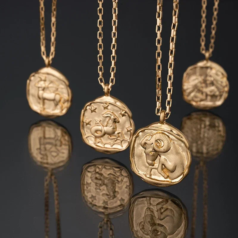 Artisan Zodiac Medallion Necklace