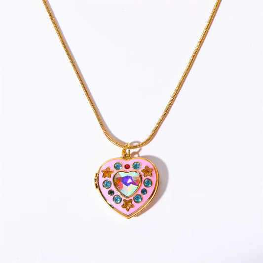 WishKeeper™ Crystal Locket Necklace