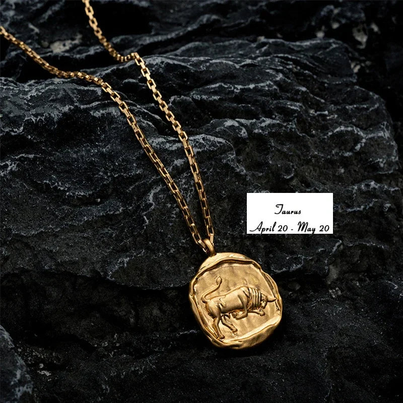 Artisan Zodiac Medallion Necklace