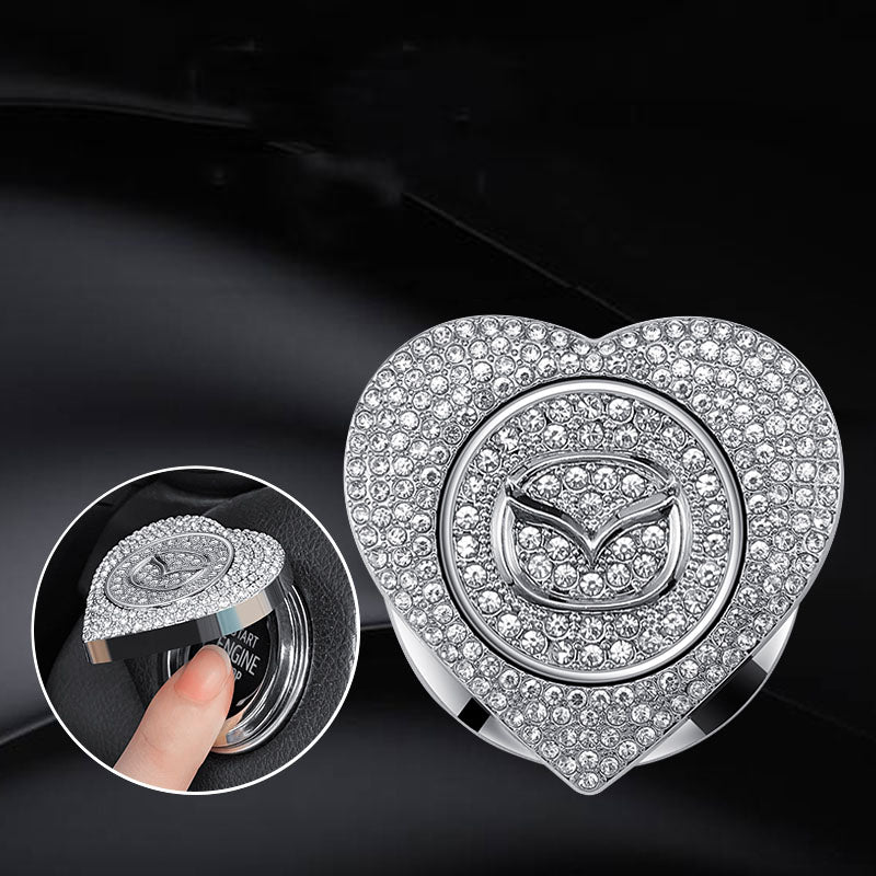 Black Friday Sale 🔥49% OFF🔥Heart-shaped Diamond-studded One-button Start Protective Case