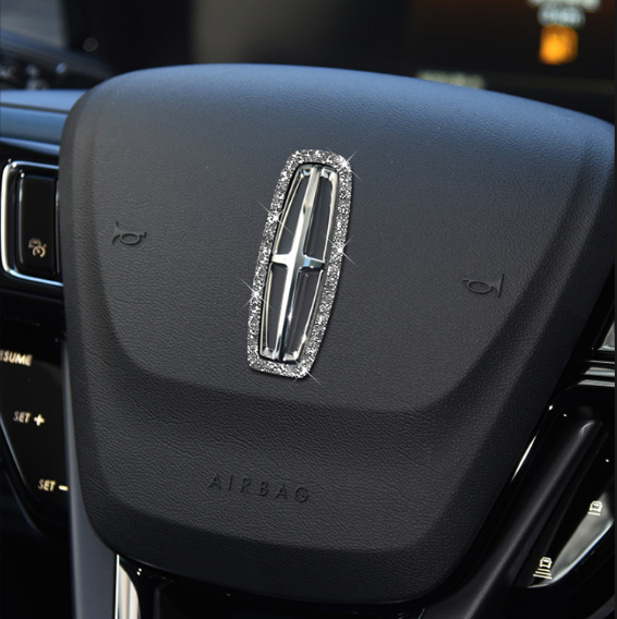 Black Friday Sale🎉50% OFF🎉Creative Steering Wheel Crystal Sticker