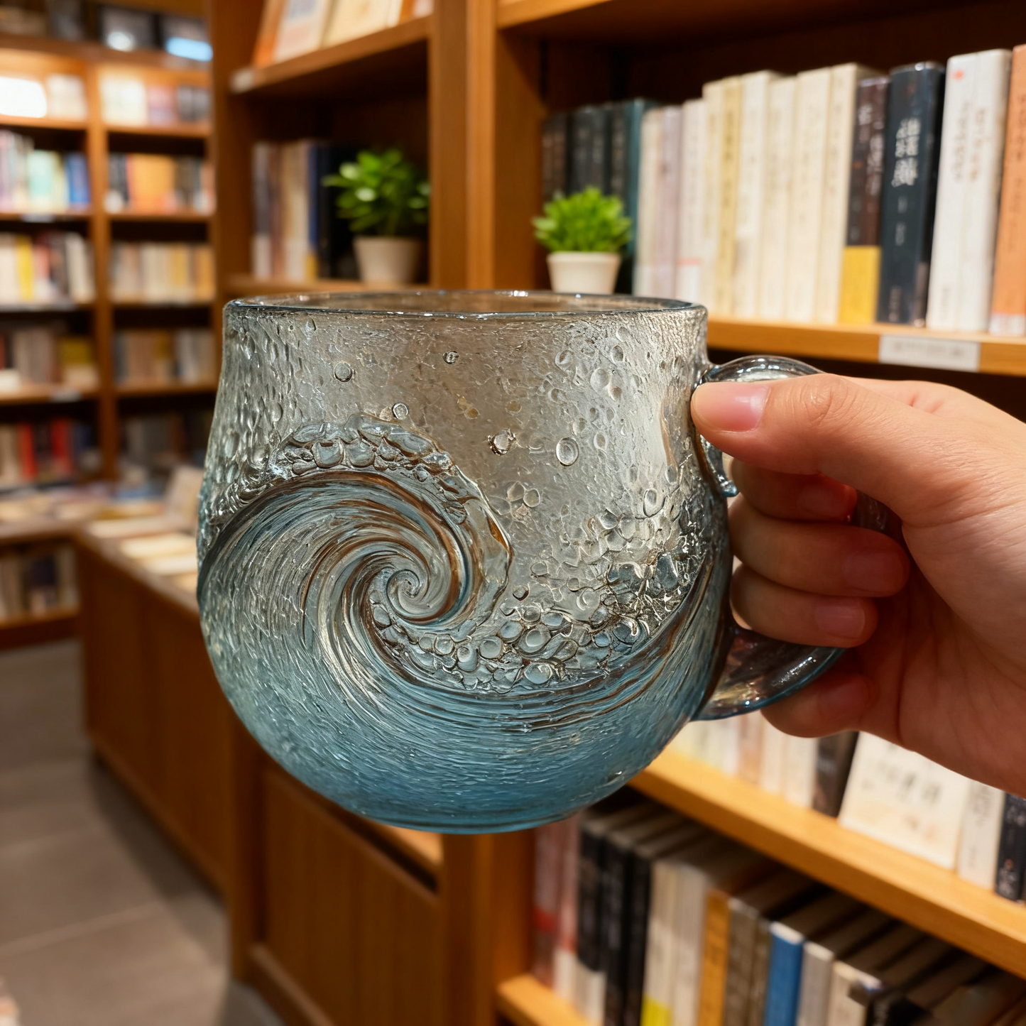 🎄Last Day 49%OFF!🎄Atroposcrystal™🌊 Sea Glass Wave Mug