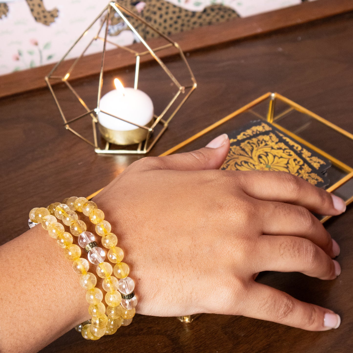 Rutilated Quartz Bracelet